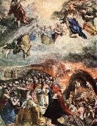 GRECO, El Adoration of the Name of Jesus (Dream of Philip II) dfh oil painting picture wholesale